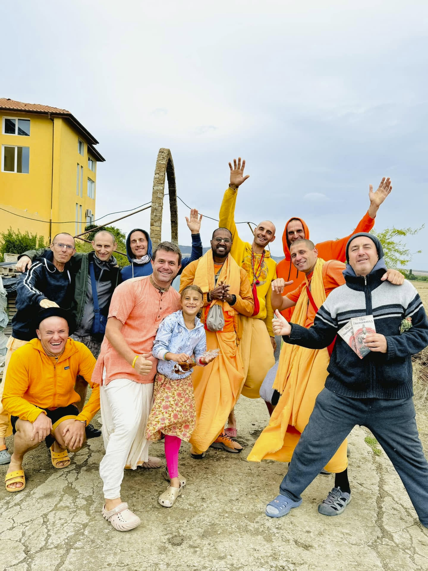 Harinām Ruci — a kīrtan group visiting the farm